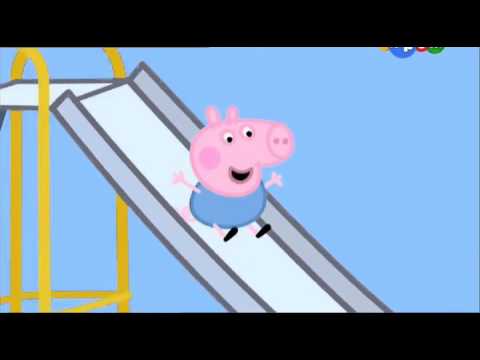 Мультик Свинка Пеппа. Дедушка на детской площадке (Grandpa at the Playground) - Сезон 3, серия 22.