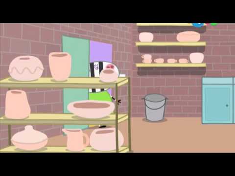 Мультик Свинка Пеппа. Гончарная мастерская (Pottery) - Сезон 3, серия 47.