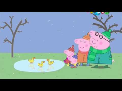 Мультик Свинка Пеппа. Холодный зимний день (Cold Winter Day) - Сезон 2, серия 52.