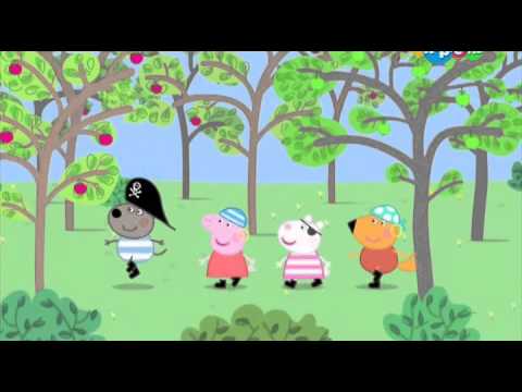 Мультик Свинка Пеппа. Пиратский клад (Pirate Treasure) - Сезон 4, серия 52.