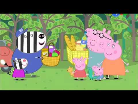 Мультик Свинка Пеппа. Прогулка Тедди (Teddy's Day Out) - Сезон 2, серия 4.