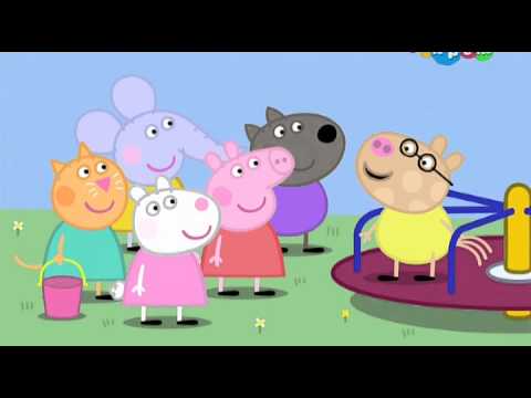Мультик Свинка Пеппа. Пустынный остров (The Sandpit) - Сезон 4, серия 34.