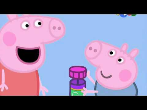 Мультик Свинка Пеппа. Пузыри (Bubbles) - Сезон 2, серия 1.