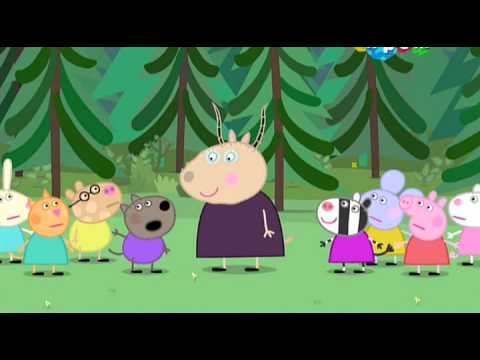Мультик Свинка Пеппа. Школьный лагерь (School Camp) - Сезон 2, серия 45.