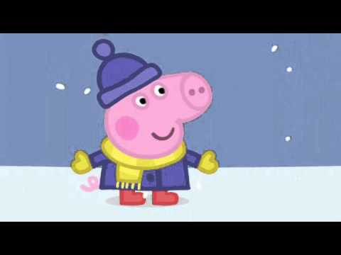 Peppa Pig Season 1 Episode 12   Snow
