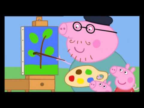 Peppa Pig Season 2 Episode 37   Painting