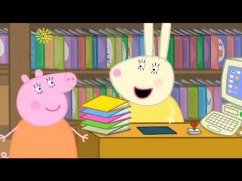Peppa Pig Season 3 Episode 04   The Library