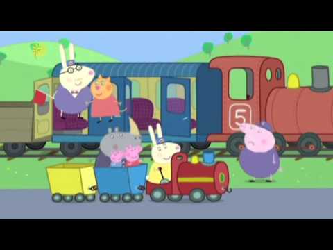 Peppa Pig Season 4 Episode 20 Grandpa Pig's Train to the Rescue