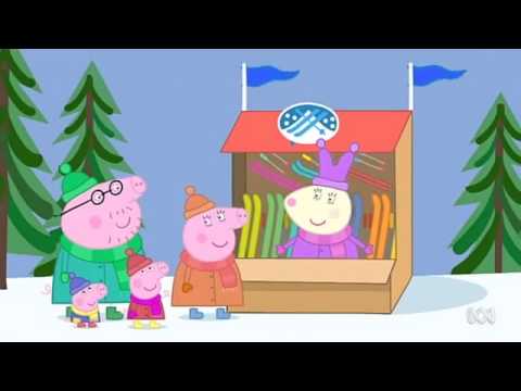 Peppa Pig Season 4 Episode 49 Snowy Mountain